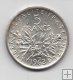 FRANCIA DEL AÑO 1963 DE 5 FRANCOS