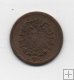 ALEMANIA IMPERIO DEL AÑO 1887 LETRA D DE 1 PFENNIG