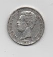 AMADEO I DEL AÑO 1871* 75 DE 5 PESETAS