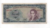 CHILE DEL AÑO 1975 DE 100 ESCUDOS