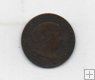 ESPAÑA ISABEL II DEL AÑO 1866 DE 1/2 CENTIN D´ESCUT