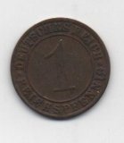 ALEMANIA DEL AÑO 1927 IMPERIO REPUBLICA WEIMAR LETRA G DE 1 REICHSPFENNIG 