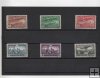 ESPAÑA DEL AÑO 1931 Nº 630/635 SELLOS CON HABILITACION "OFICIAL" AEREOS **