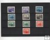 ESTADO ESPAÑOL (FRANCO) DEL AÑO 1938 Nº SH849** SELLOS PROCEDENTES DE HOJA BLOQUE EN HONOR DEL EJERCITO Y LA MARINA