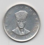 TURQUIA DEL AÑO 1970 DE 25 LIRAS