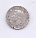 GRAN BRETAÑA DEL AÑO 1946 DE 6 PENIQUES