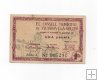 ESPAÑA BILLETE LOCAL REPUBLICANO DEL AÑO 1937 DE 1 PESETA. AYUNTAMIENTO VILANOVA I LA GELTRU