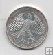 ALEMANIA DEL AÑO 1976 DE 5 MARCOS
