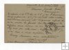 FRANCIA POSTAL N-43 (SELLO 10 CENTIMOS NEGRO) 