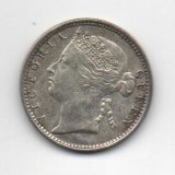 COLONIAS DEL ESTRECHO DEL AÑO 1893 DE 10 CENTIMOS