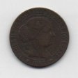 ESPAÑA ISABEL II DEL AÑO 1868 DE 1 CENTIMO DE ESCUDO OM BARCELONA