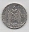 FRANCIA DEL AÑO 1849 DE 5 FRANCOS REPUBLICA