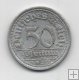ALEMANIA DEL AÑO 1922 IMPERIO REPUBLICA WEIMAR LETRA A DE 50 PFENNIG 