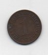 ALEMANIA DEL AÑO 1933 IMPERIO REPUBLICA WEIMAR LETRA A DE 1 REICHSPFENNIG 