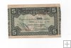 ESPAÑA BILLETE LOCAL REPUBLICANO DEL AÑO 1937 DE 5 PESETAS. BILBAO