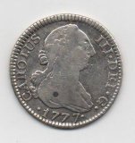 ESPAÑA CARLOS III DEL AÑO 1777 DE 2 REALES 