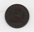 G. PROVISIONAL DEL AÑO 1870 DE 2 CENTIMOS