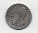 BELGICA DEL AÑO 1886 DE 50 CENTIMOS