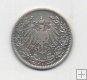 ALEMANIA REICH DEL AÑO 1905 LETRA A DE 1/2 MARCO 