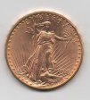ESTADOS UNIDOS DEL AÑO 1908 DE 20 DOLARES
