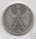 ALEMANIA FEDERAL DEL AÑO 1966 LETRA D DE 5 MARCOS