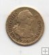 ESPAÑA CARLOS III DEL AÑO 1784 DE 1/2  ESCUDO 