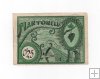 ESPAÑA BILLETE LOCAL REPUBLICANO DEL AÑO 1937 DE 0.25 CTMS. CONSEJO MUNICIPAL DE MARTORELL