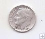 ESTADOS UNIDOS DEL AÑO 1958 DE 1 DIME 