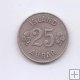 ISLANDIA DEL AÑO 1957 DE 25 AURAR