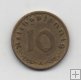 ALEMANIA REICH DEL AÑO 1938 LETRA A DE 10 REICHPFENNIG