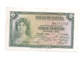  II REPUBLICA AÑO 1935 DE 5 PTS
