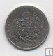 PERU DEL AÑO 1880 DE 1 PESETA