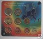 ESPAÑA DEL AÑO 2000 EUROSET FDC
