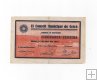 ESPAÑA BILLETE LOCAL REPUBLICANO DEL AÑO 1937 DE 50 CENTIMOS. CONSEJO MUNICIPAL DE CELRÀ
