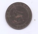 G. PROVISIONAL DEL AÑO 1870 DE 2 CENTIMOS