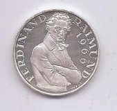 AUSTRIA DEL AÑO 1966 DE 25 SCHILLING