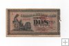ESPAÑA BILLETE LOCAL REPUBLICANO DEL AÑO 1936 DE 2 PESETAS. CONSEJO DE ASTURIAS Y LEON
