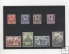 COLECCIÓN DE SELLOS DE BELGICA DEL AÑO 1951 SERIE Nº 868/875