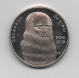 ESPAÑA- MEDALLA DE PLATA -LEONARDO DA VINCI 1 ONZA DE 2010