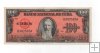 CUBA DEL AÑO 1959 DE 100 PESOS