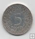 ALEMANIA FEDERAL DEL AÑO 1970 LETRA J DE 5 MARCOS