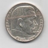 ALEMANIA DEL AÑO 1935 PERSONAJE LETRA A DE 5 MARCOS 