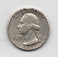 ESTADOS UNIDOS DEL AÑO 1961 LETRA D DE 1/4 DE DOLAR