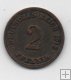 ALEMANIA IMPERIO DEL AÑO 1912 LETRA A DE 2 PFENNIG 
