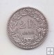 SUIZA DEL AÑO 1920 DE 2 FRANCOS