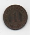 ALEMANIA IMPERIO DEL AÑO 1901 LETRA J DE 1 PFENNIG 