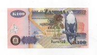 ZAMBIA DEL AÑO 2003 DE 100 KWACHA 