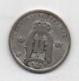 SUECIA DEL AÑO 1875 DE 50 ORE