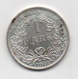 ALEMANIA IMPERIO DEL AÑO 1914 LETRA A DE 1 MARCO 