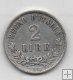 ITALIA DEL AÑO 1863 DE 2 LIRAS CECA NBN